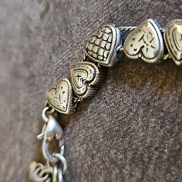 BRIGHTON Sliding Heart Charms Bracelet - Picture 5 of 8